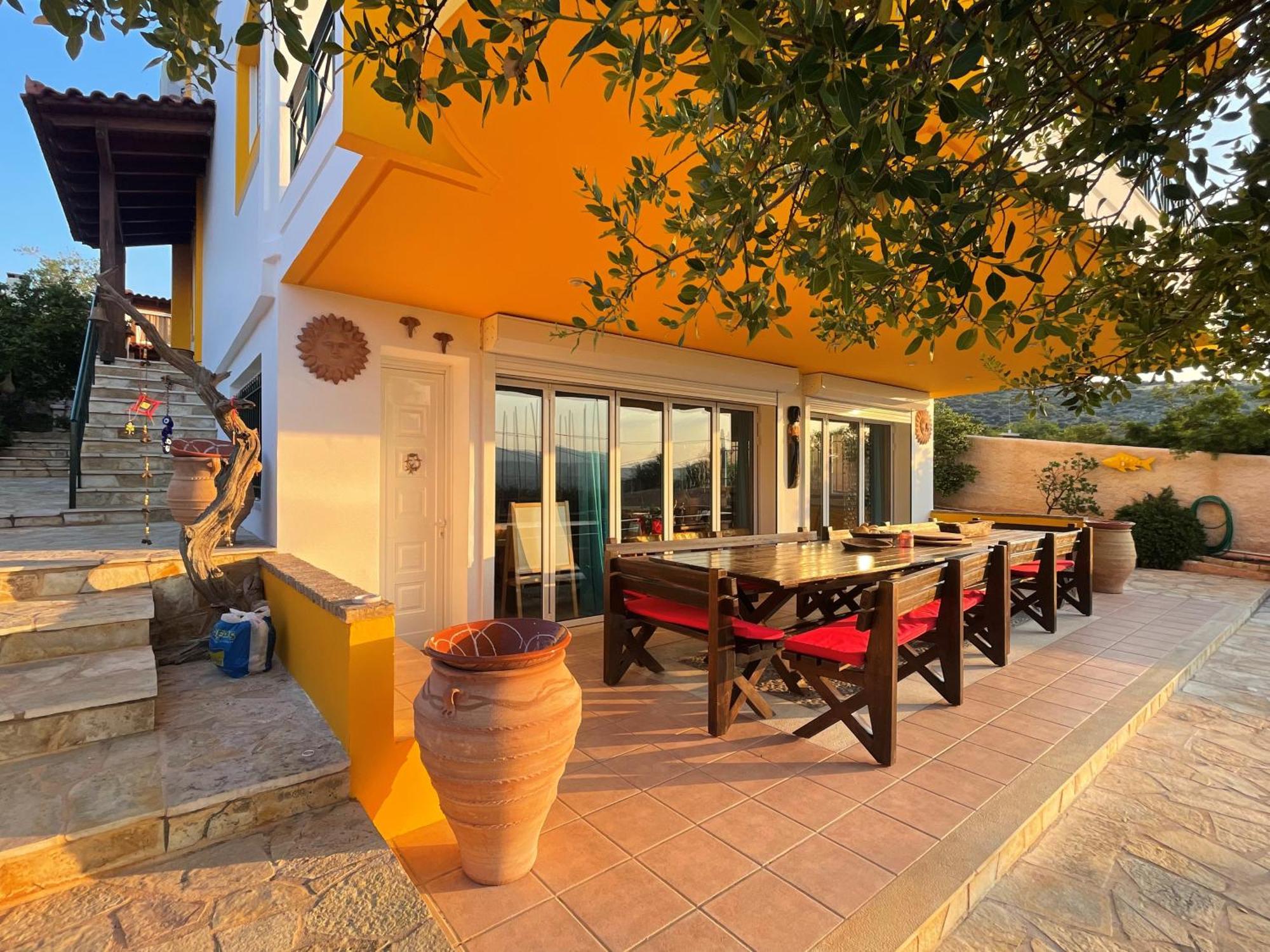 Casa Di Luce Bed & Breakfast Agia Marina  Ngoại thất bức ảnh