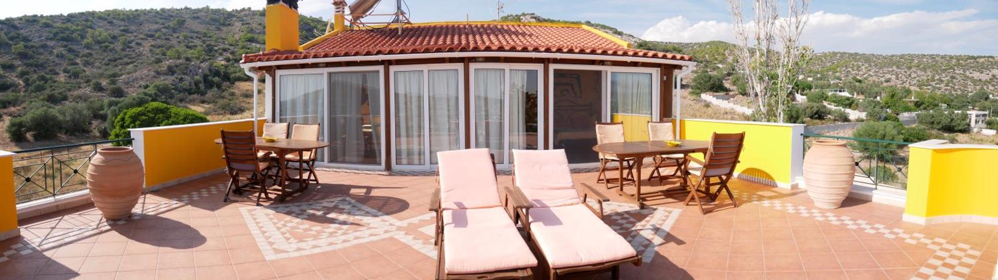 Casa Di Luce Bed & Breakfast Agia Marina  Ngoại thất bức ảnh